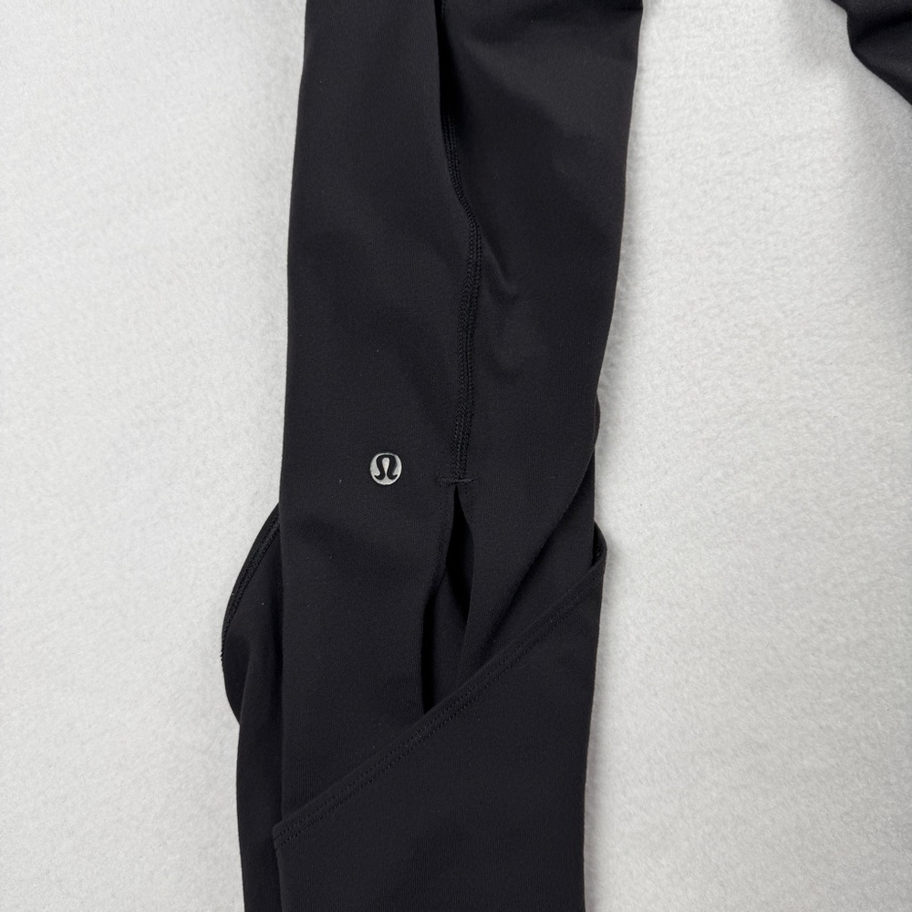 Lululemon‎ Women's Wunder Under Roll Down Pants Black Yoga Dance Size 6 - Picture 9 of 10